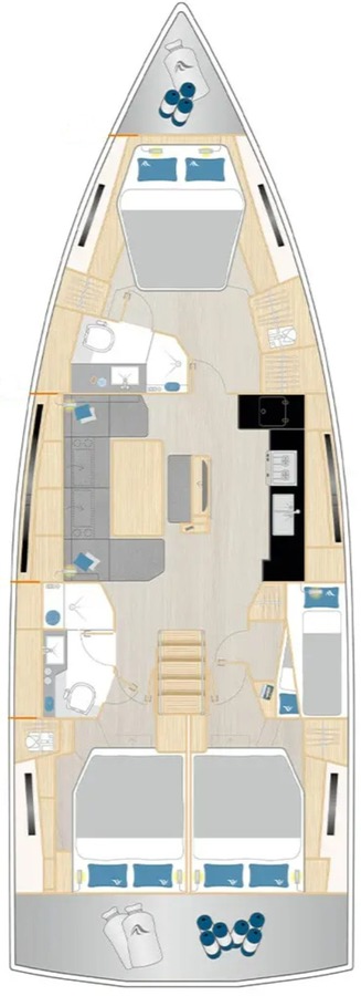 Pronajmout si Hanse Hanse 460 v Pomer