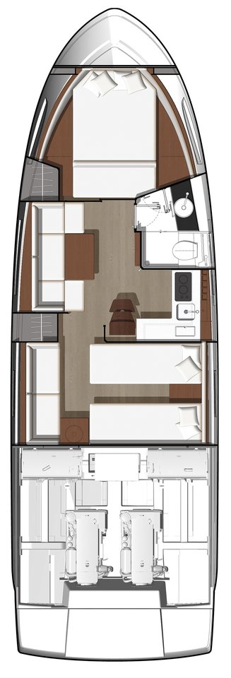 Pronajmout si Jeanneau Leader 40 v Pula
