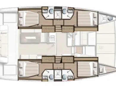 Pronájem lodi Paleros lákavé ceny Bali 4.2