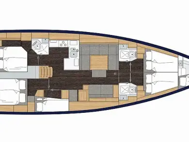 Bavaria Bavaria C50 jednotlivci a charterové společnosti v Lefkáda