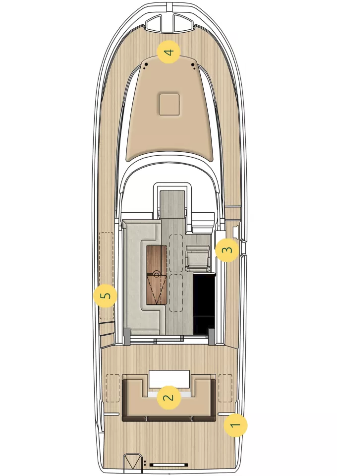 Pronajmout si Delphia Delphia 10 Sedan v Split