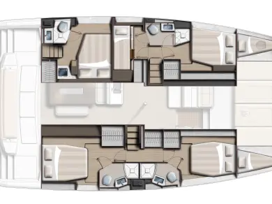 Katamarán k pronájmu v Donji Seget za nejlepší cenu