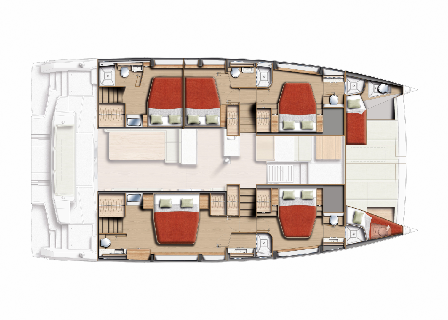 Pronajmout si Bali Bali 5.2 - 5 + 2 cab. v Kaštela