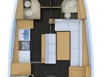 Jeanneau Jeanneau 54 jednotlivci a charterové společnosti v Split