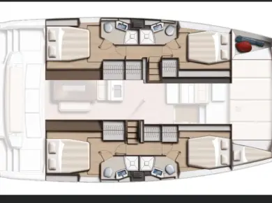 Pronajmout Katamarán se skipperem či ne Bali v Göcek 