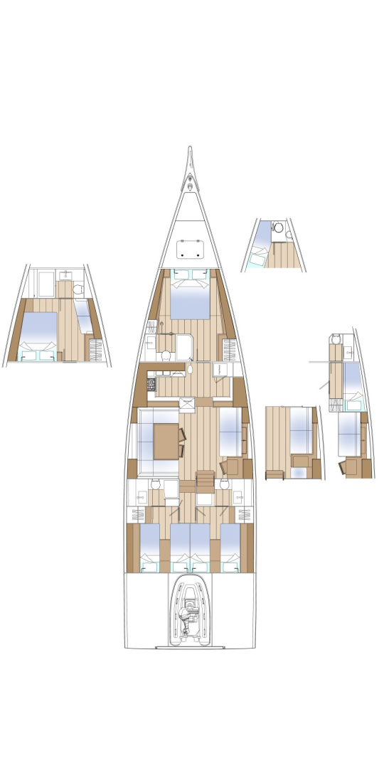 Pronájem lodi Solaris Solaris 64 RS v Pirovac na Samboatu