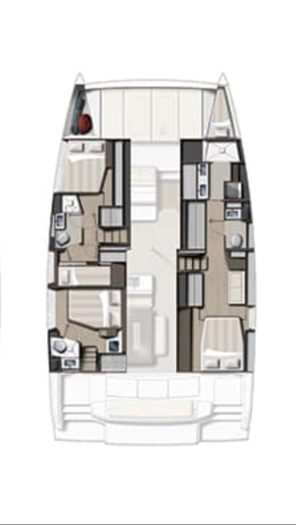 Pronajmout Katamarán se skipperem či ne Bali v Donji Seget