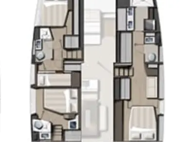 Pronajmout Katamarán se skipperem či ne Bali v Donji Seget