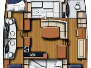 Leopard Catamarans / Robertson & Caine Leopard 45 - 3 + 1 cab. jednotlivci a charterové společnosti v Donji Seget