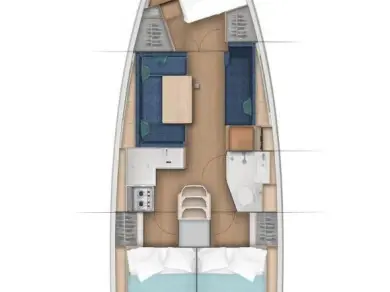 Pronájem lodi Pirovac lákavé ceny Sun Odyssey 380
