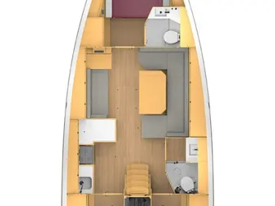 Pronájem lodi Bavaria Bavaria C42 v Fethiye na Samboatu