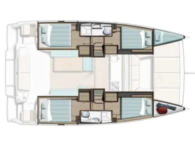 Pronájem Katamarán v Pirovac -Bali Bali Catsmart