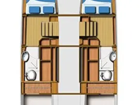 Pronajmout Motorová loď se skipperem či ne Aquila v Le Marin
