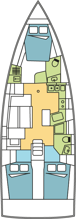 Pronajmout si Bénéteau Oceanis 40.1 v Kos