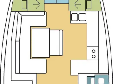 Pronajmout Plachetnice se skipperem či ne Bénéteau v Komolac