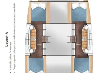 Cervetti Yachts Cervetti 44 - 4 + 1 cab. jednotlivci a charterové společnosti v Primošten 