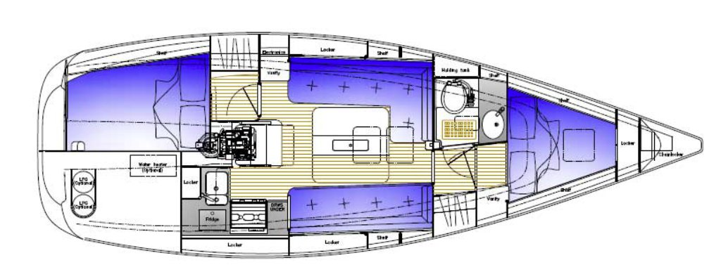 Kavi Yacht Kavi 9 jednotlivci a charterové společnosti v Pula