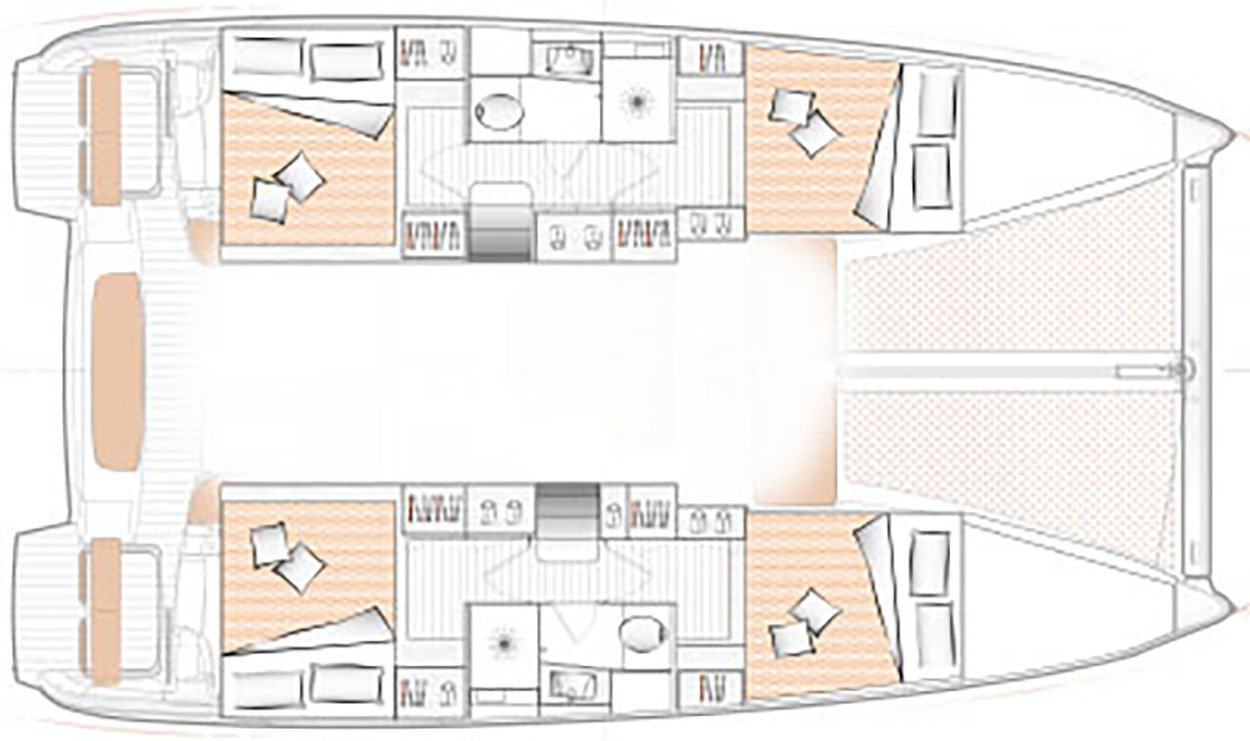 Katamarán k pronájmu v Nea Peramos za nejlepší cenu