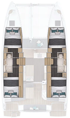 Pronajmout si Lagoon Lagoon 38 v Nea Peramos
