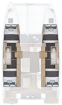 Pronajmout si Lagoon Lagoon 38 v Nea Peramos