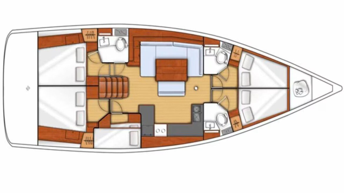 Pronajmout Plachetnice se skipperem či ne Bénéteau v Ávdira