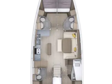 Pronájem jachty v Kos -Bénéteau Oceanis 52 - 6 cab. na Samboatu