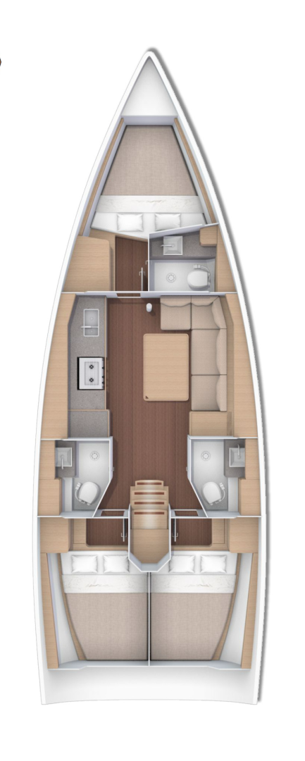 Dufour Dufour 390 jednotlivci a charterové společnosti v Marmaris