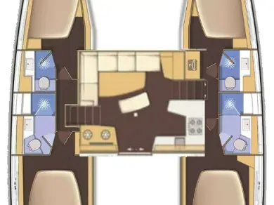 Pronájem jachty v Nea Peramos -Lagoon Lagoon 42 na Samboatu