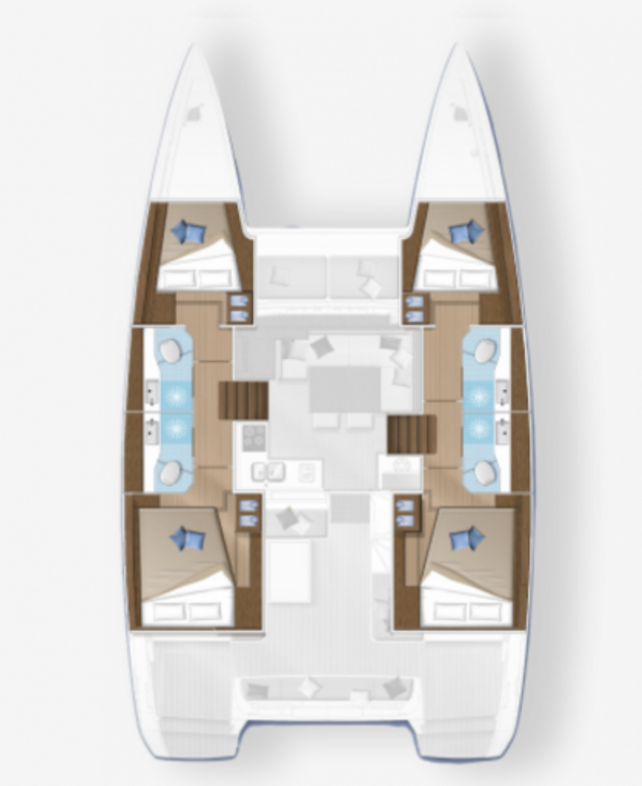 Pronajmout si Lagoon Lagoon 40 v Road Town