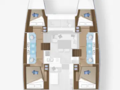 Pronajmout si Lagoon Lagoon 40 v Road Town