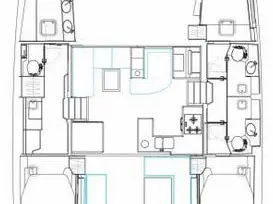 Pronájem Katamarán v Split -Nautitech Nautitech 46 Open