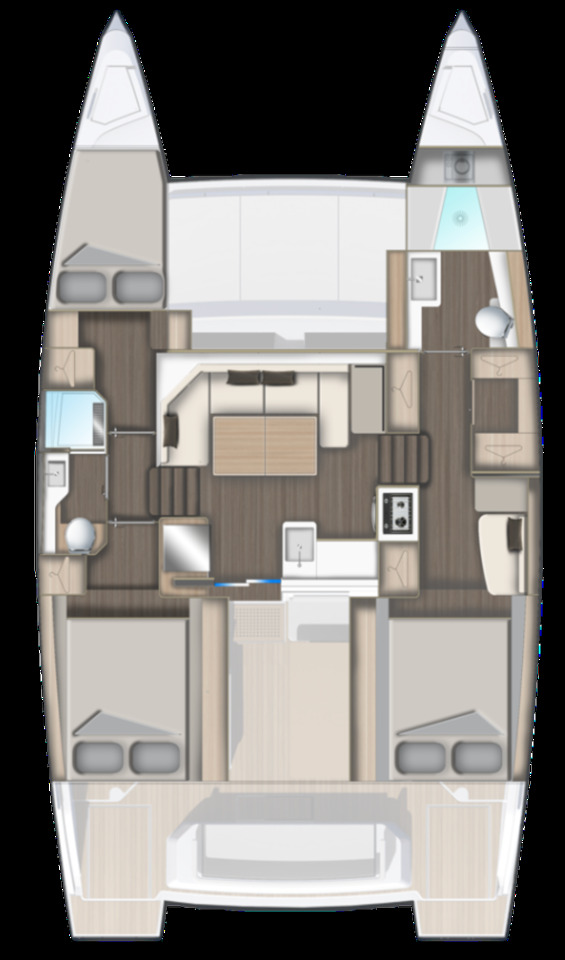 Pronájem lodi Pirovac lákavé ceny Aventura 37 - 3 cab.