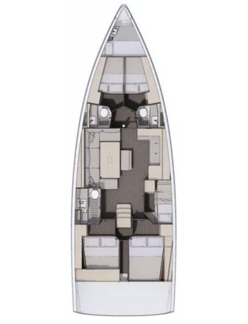 Pronájem lodi Denia lákavé ceny Dufour 470