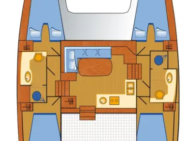 Pronájem lodi Pomer lákavé ceny Lagoon 400