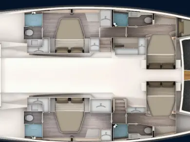 Katamarán k pronájmu v Donji Seget za nejlepší cenu