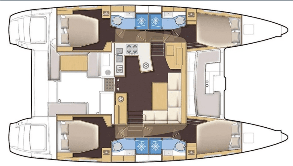 Lagoon Lagoon 450 jednotlivci a charterové společnosti v Parish of Saint George