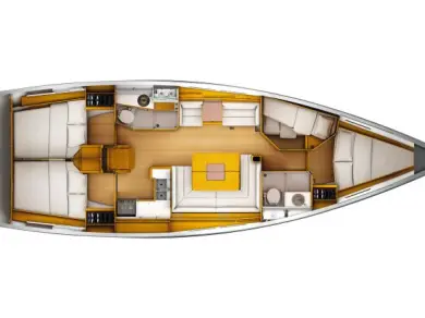 Pronajmout si Jeanneau Sun Odyssey 449 v Parish of Saint George