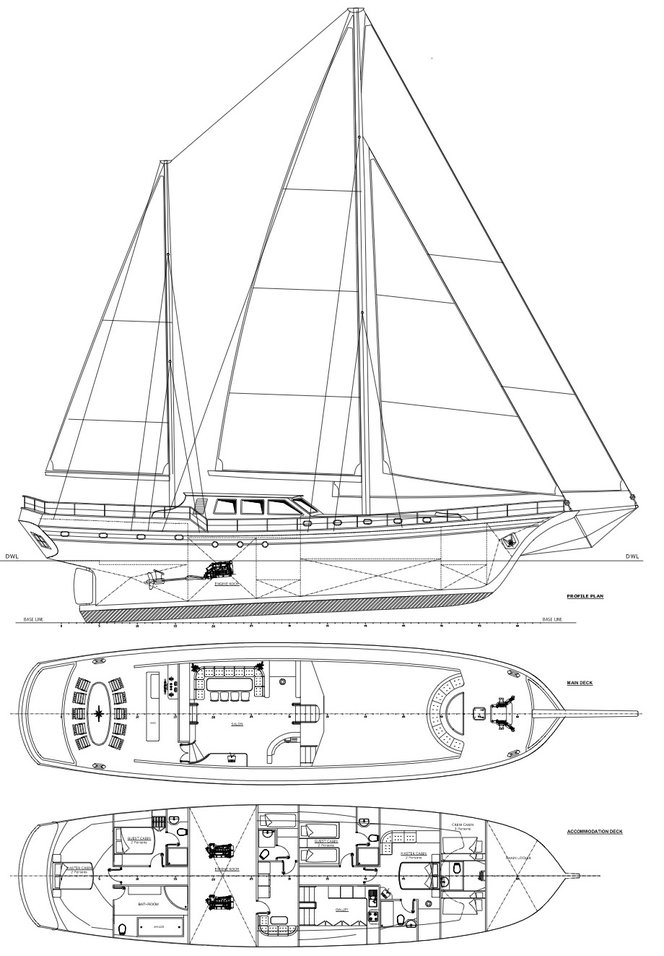 Pronájem Plachetnice v Bodrum -Custom Made Arabella