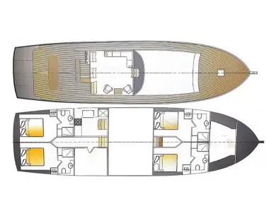 Pronájem Plachetnice Custom Made s licencí