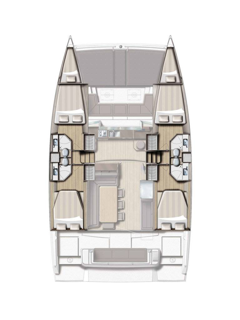 Pronájem lodi Capo d'Orlando lákavé ceny Bali 4.3