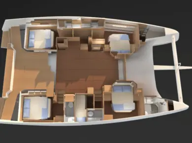 Pronajmout si Dufour Dufour Catamarans 48 Sail v Palermo