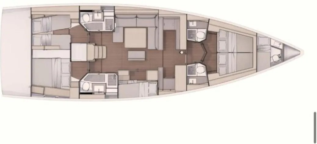 Pronájem lodi Procida lákavé ceny Dufour 530