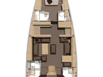 Pronájem Plachetnice Dufour s licencí