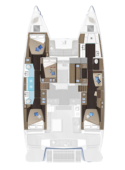 Pronajmout si Lagoon Lagoon 51 v Pula