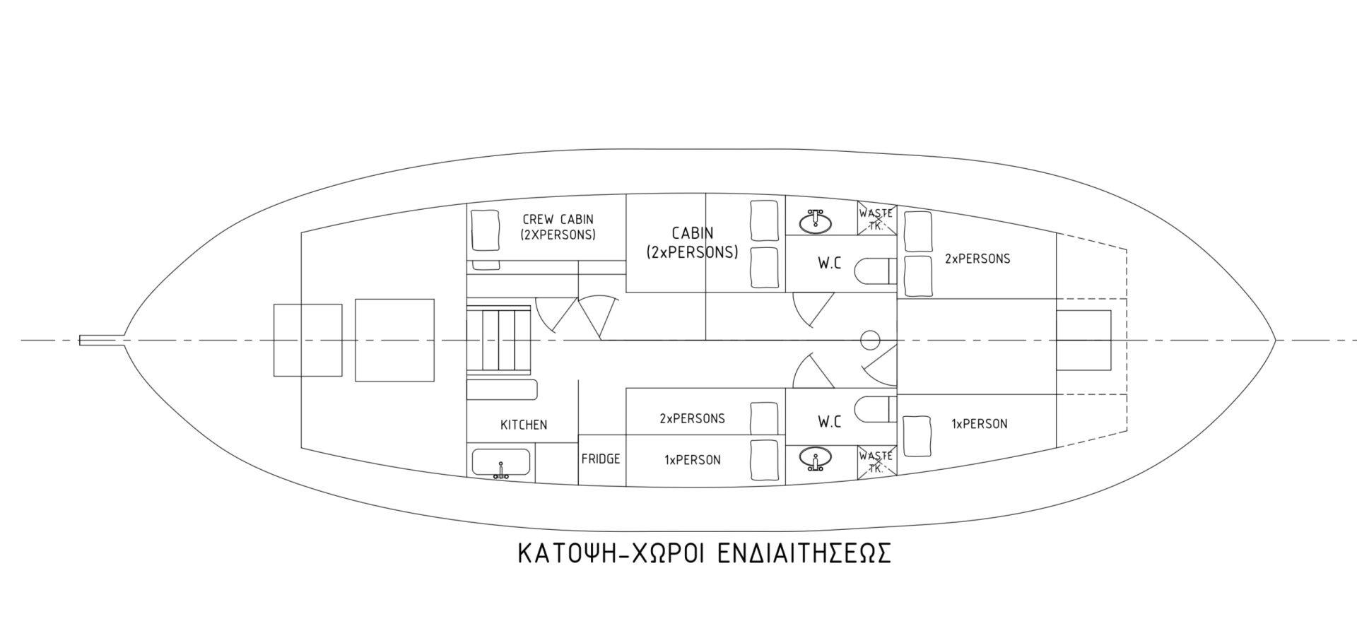 Pronájem Motorová loď Custom Made s licencí