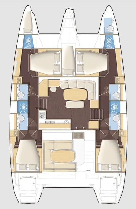 Lagoon Lagoon 420 jednotlivci a charterové společnosti v Deme of Volos