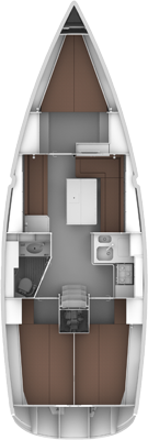 Pronájem jachty v Fethiye -Bavaria Cruiser 36 na Samboatu