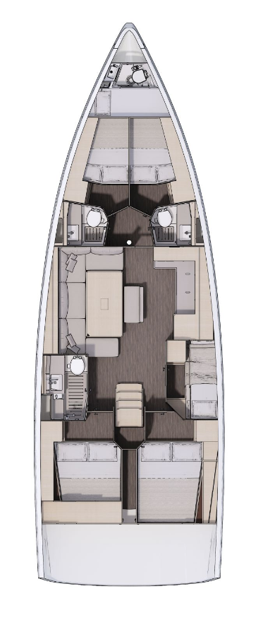 Pronájem lodi Dufour Dufour 470 v Agropoli na Samboatu