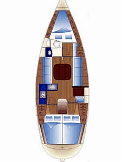 Pronájem lodi Bavaria Bavaria 36 Cruiser v Betina na Samboatu