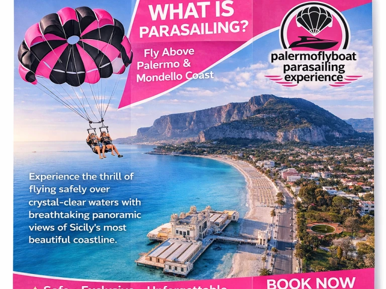 Pronájem lodi Palermo lákavé ceny Parasailing 36